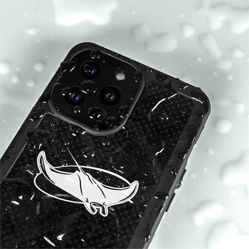 MLB Tampa Bay Rays Dark Wash iPhone 15 Pro Waterproof Case